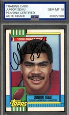 Junior Seau Football Cards and Autograph Memorabilia Guide 48