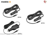 Medela Breast Pump Car Vehicle Lighter Power Adapter 9v/ 12v Dc