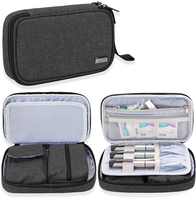 Luxja Diabetikertasche Für Unterwegs, Tasche Für Blutzuckermessgeräte Und Diabet
