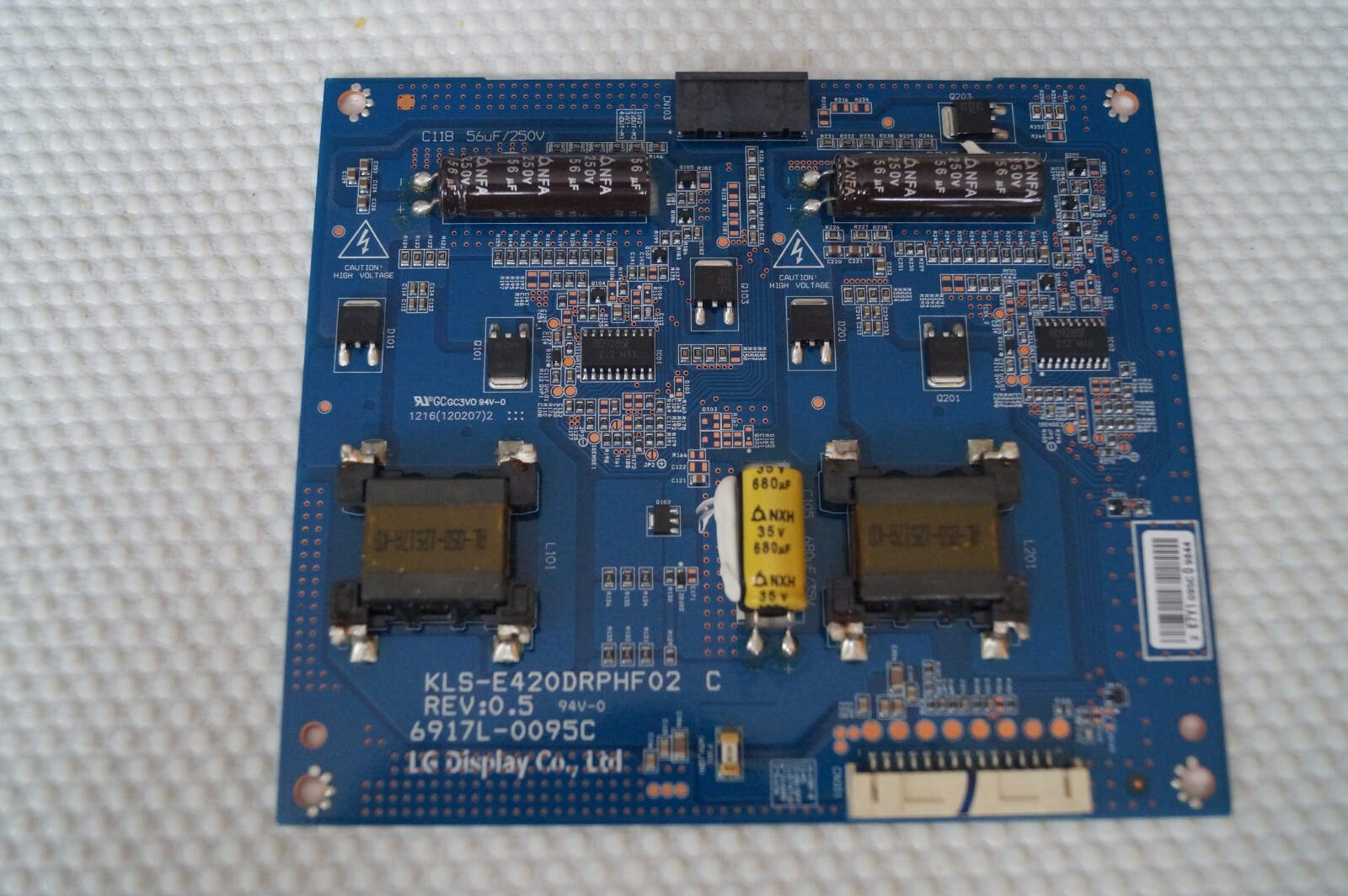 LED DRIVER BOARD 6917L-0095C FOR 42"" LG 42LS3400 LED TV, SCREEN LC420DUN SE R2