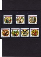 Blok Gwinei Równikowej stemplowane "obrazy religijne" patrz skan (222)