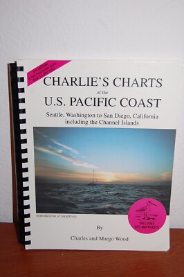 Charlie's Charts of the U.S. Pacific Coast - 3rd edition, comb bound, Very Good