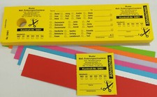 1000 Änderungskarten █TEXT ÄNDERBAR█ Bügelloch Änderungsschneiderei Abholscheine