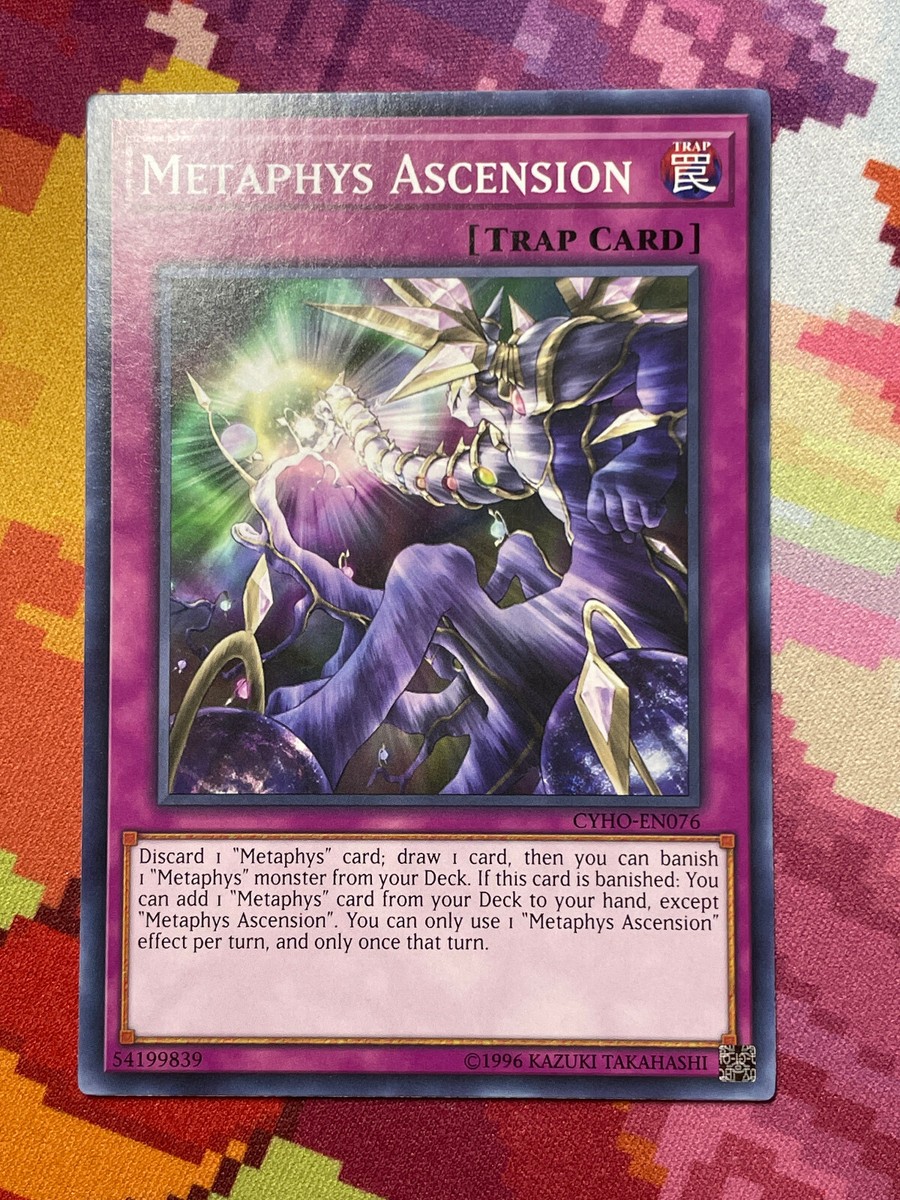 Yu-Gi-Oh! CYHO-EN076 Metaphys Ascension Near Mint