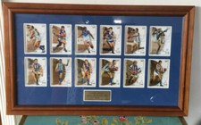 Great 2002 Kangaroos Limited Collectors Cards Professionally Framed