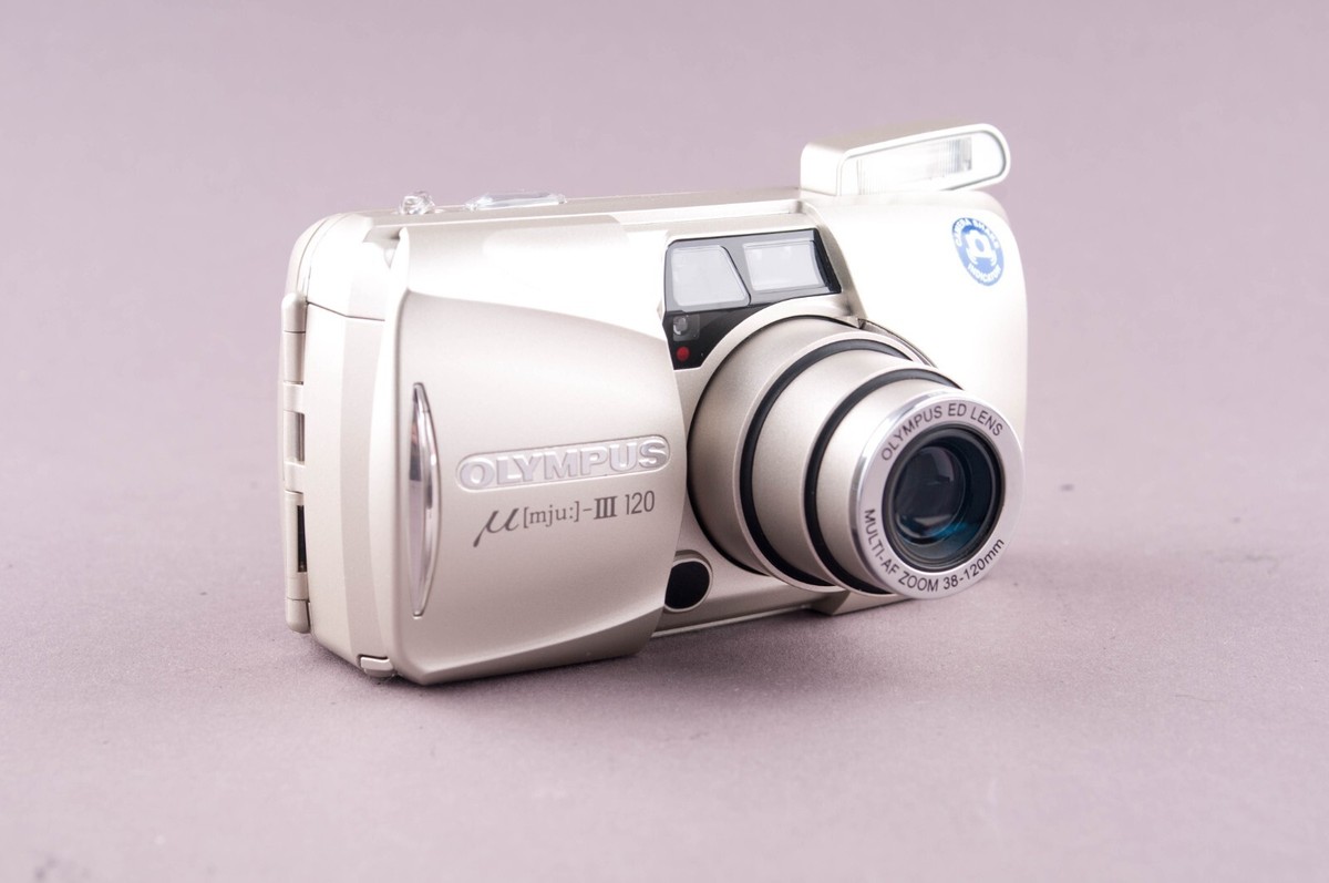 Olympus MJU III 120 35mm Point & Shoot Film Camera