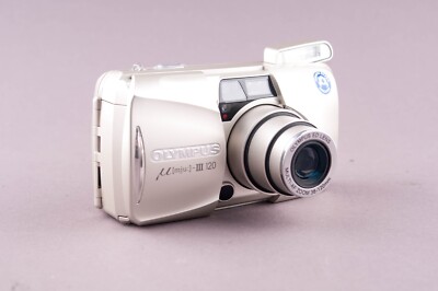 Olympus MJU III 120 35mm Point & Shoot Film Camera 50332146754| eBay