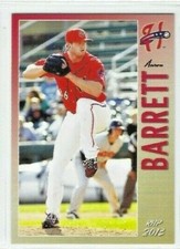2013 Harrisburg Senators (Double-A Washington Nationals) Aaron Barrett