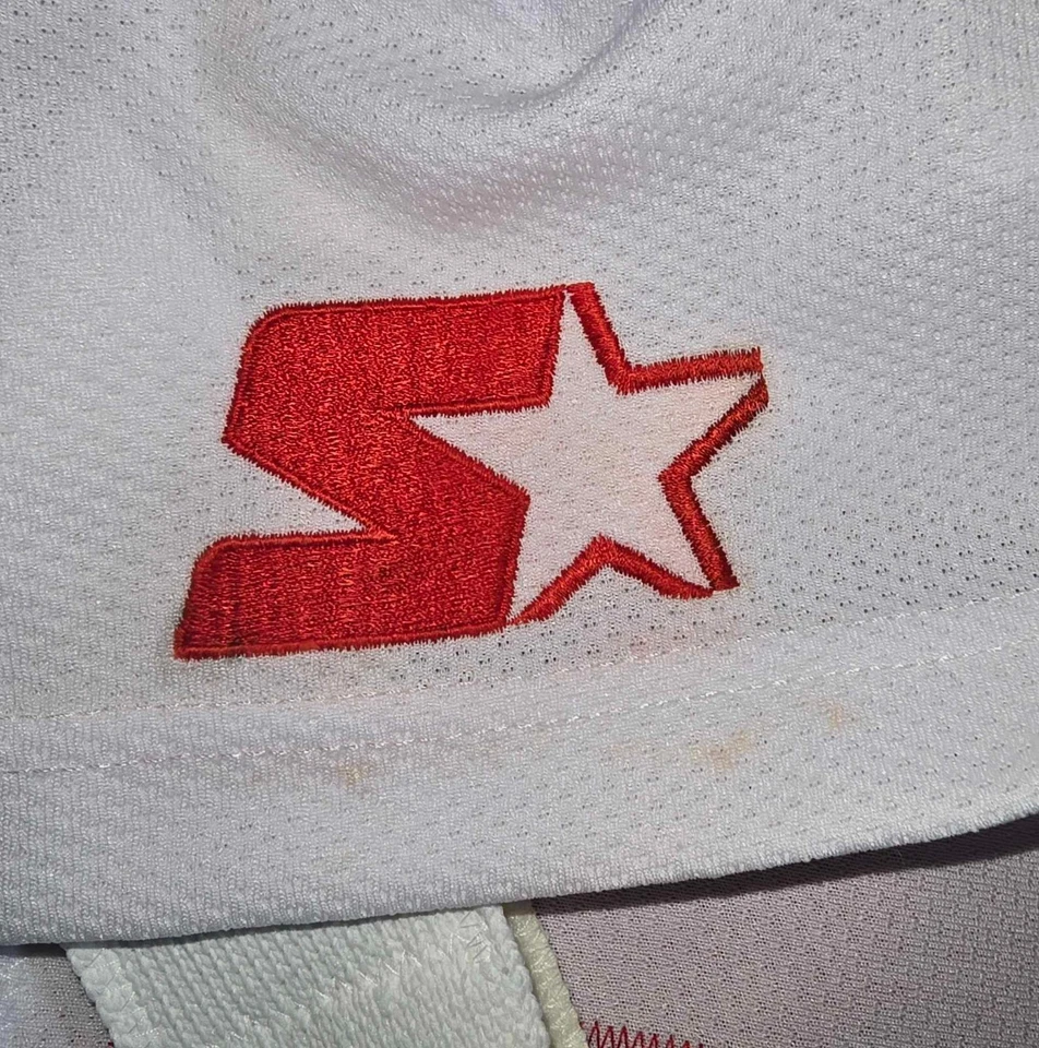 Camiseta deportiva Trevor Kidd Carolina Hurricanes práctica/campamento de entrenamiento usada emitida Foto 3 de 4