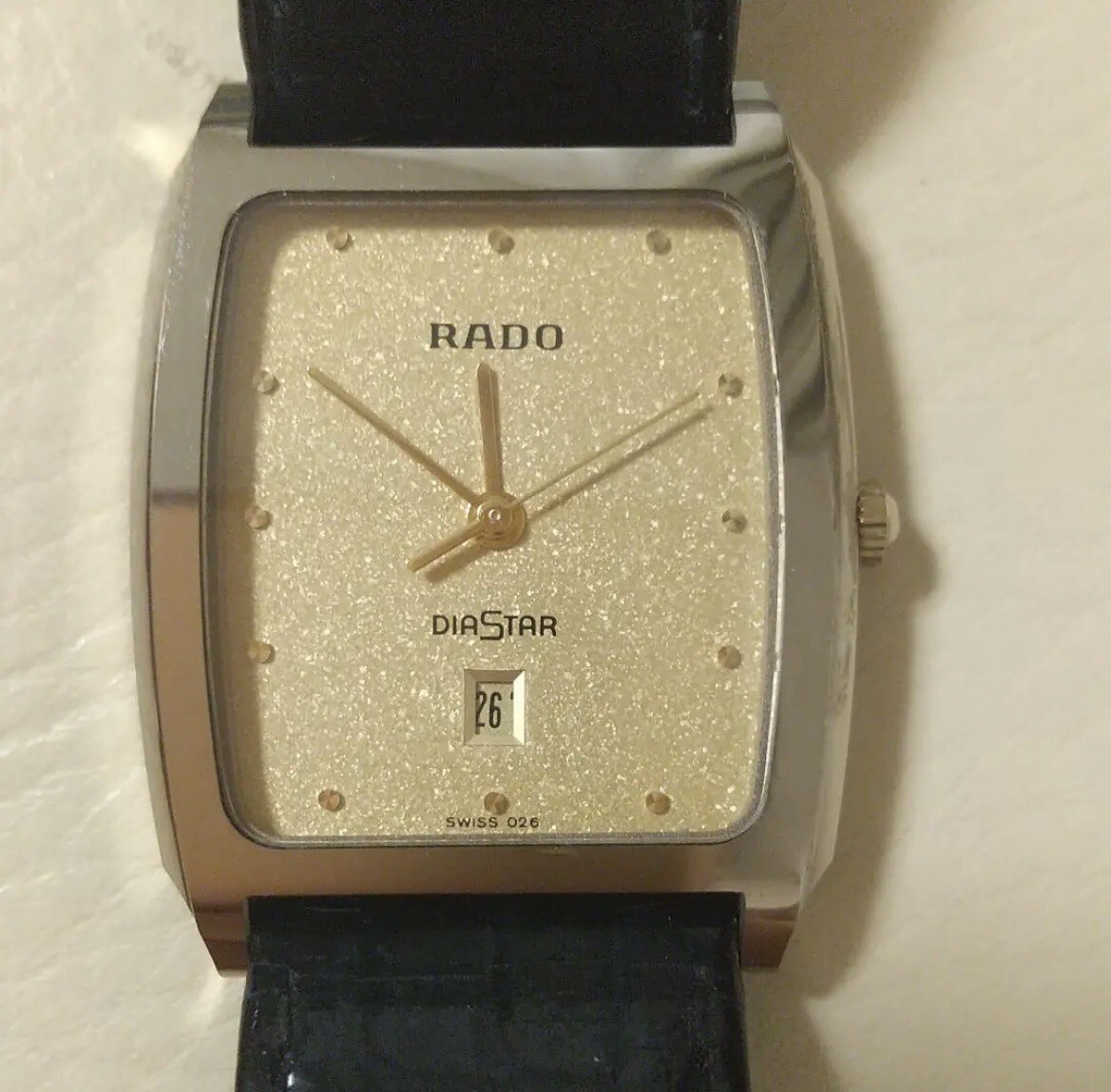 RADO DIASTAR 152.0420.3 GOLD VINTAGE WATCH SWISS MADE USED | eBay
