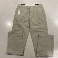 Polo Ralph Lauren Chino Khaki Beige Classic Fit Pants 32W 34L NWT