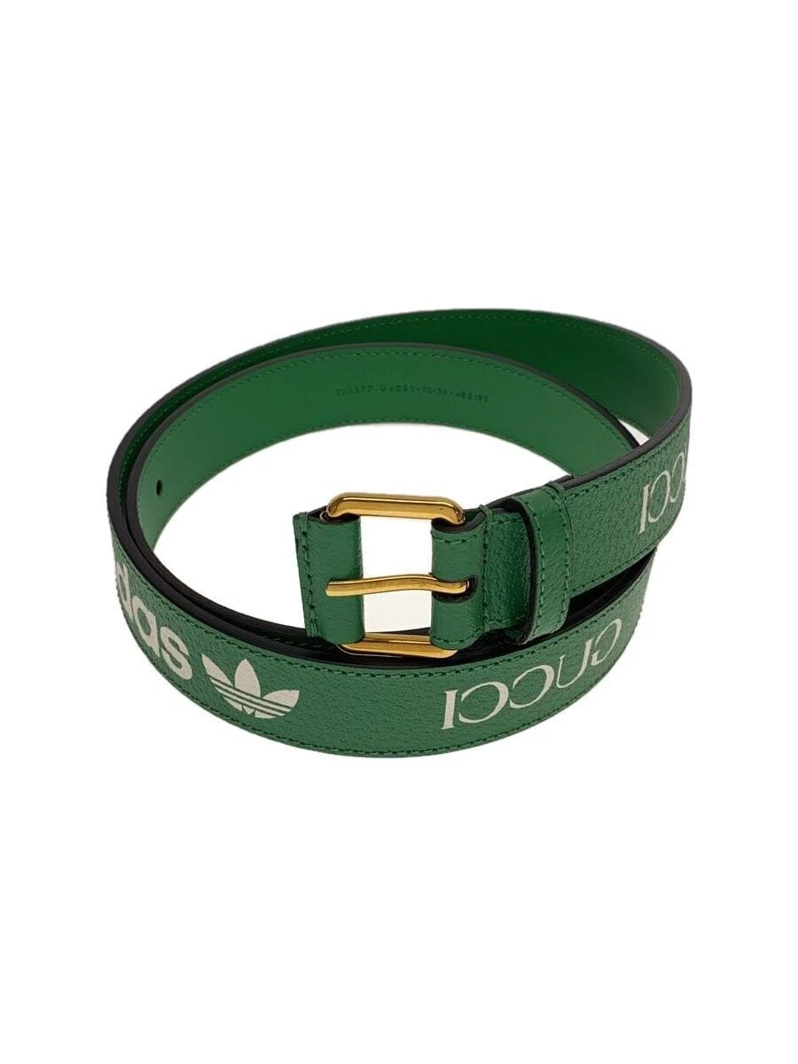 Ceinture GUCCI cuir vert motif total homme 702277 · U4DBT Occasion