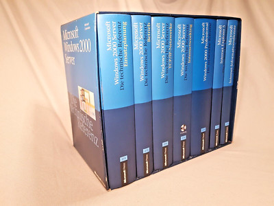 Microsoft Press 7 Bände - technische Referenz Windows 2000 Server / Professional