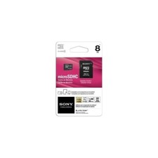 Brand New Sealed Sony 8GB Micro SDHC Card  Adapter SR8A4/TQMN SD HC Class 4