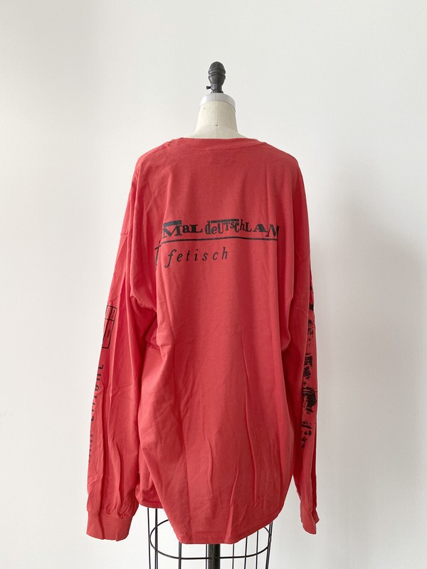 ⭕ Boot boyz Biz x Xmal Deutschland shirt : punk goth rave skate supreme 80s 90s