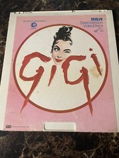 Gigi CED Selectavision VideoDiscs Vintage Movie Leslie Caron Maurice Chevalier