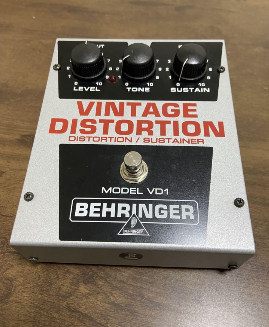BEHRINGER VD1 ヴィンテージディストーション Behringer | Product | VD1