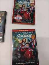 The Avengers (Blu-ray/DVD, 2012, 2-Disc Set, DVD/Blu-ray) W/ Iron Man DVD