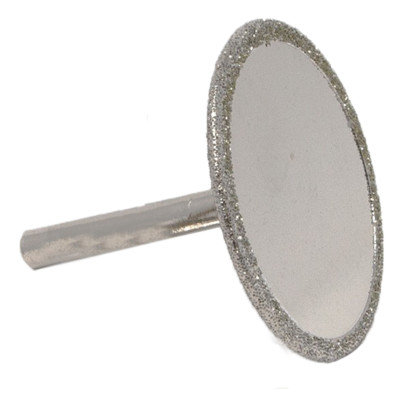 DIAMANTSCHEIBEN ELEKTROABLAGERUNGEN MINI ZUM SCHNEIDEN VON MARMOR GLASFASER STIEL 6