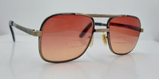 Vintage Titmus Gray Square Pilot Metal Sunglasses FRAMES ONLY
