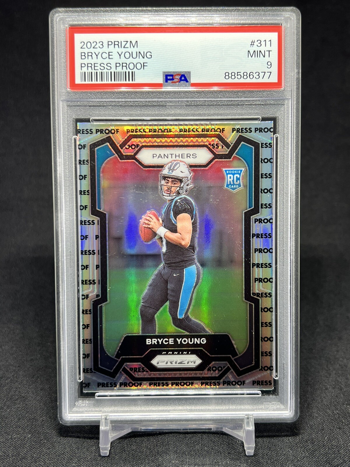 2023 Panini Prizm - Rookie Press Proof #311 Bryce Young (RC) PSA 9 Pop 3🔥