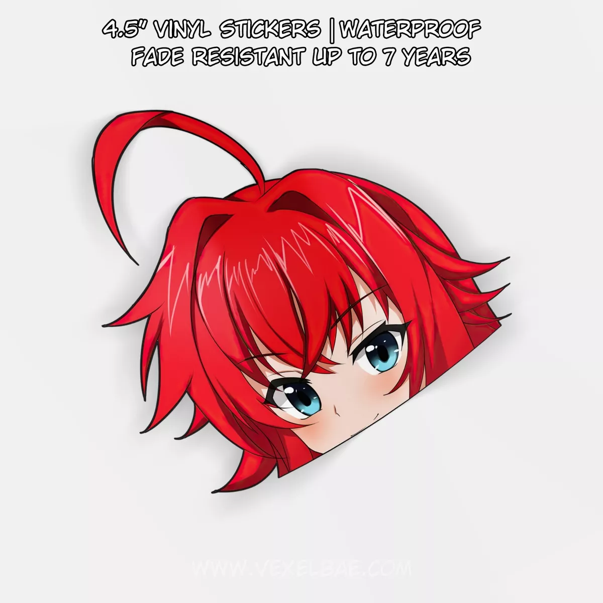 High School DxD Characters 6 Weatherproof Car Decal Sticker