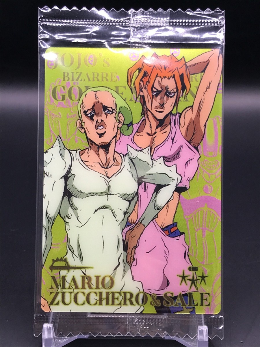 Mario Zucchero JOJO'S BIZARRE ADVENTURE Wafer Card TCG BANDAI