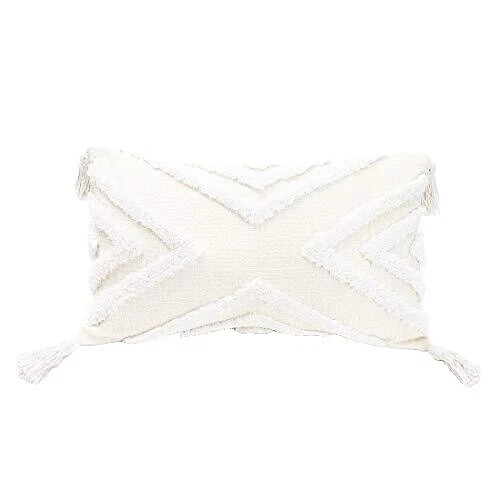 Fundas de almohada geométricas Chenille