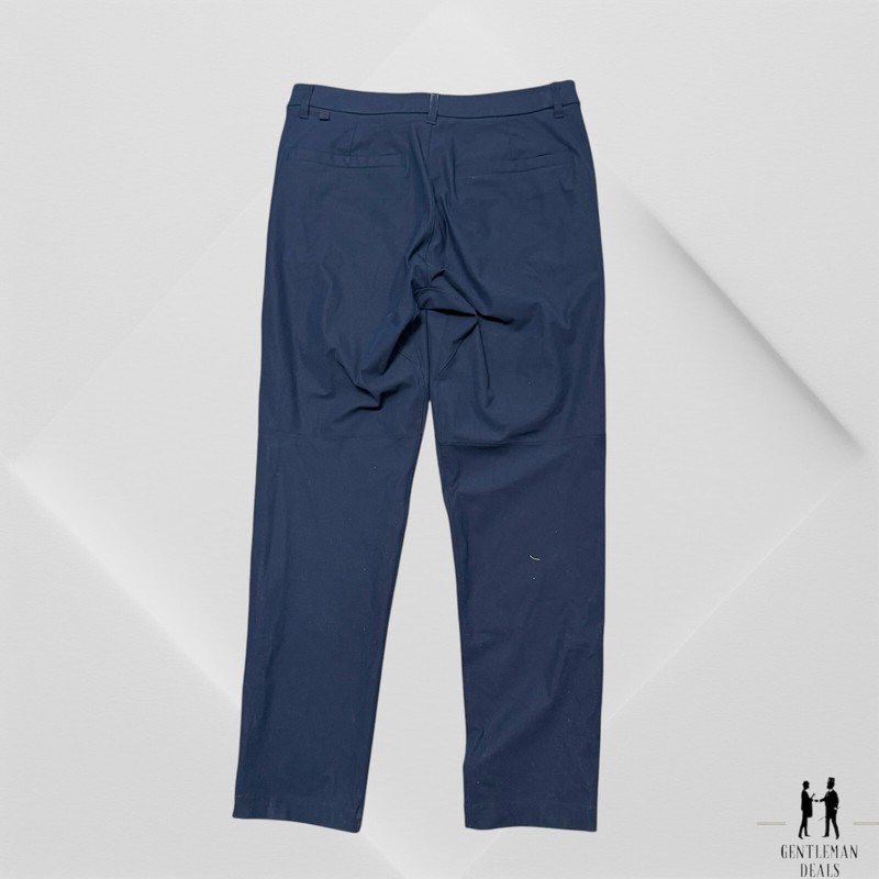 Lululemon Commission Pant Slim *Warpstreme " in Navy Blue  Size 32x30 Waist