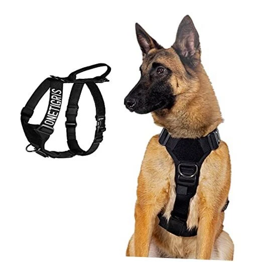 Dog Harness, No Pull Dog Harness, Lightweight Dog Harness Perfect for XL Black