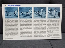 1979 Bowmar Reading Kit #44 A Great Runner Jackie Robinson