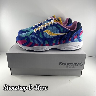   Neu in OVP Saucony Grid Azura 2000 UK 12 US 13 EU 48 Run Multicolor S70712-1  