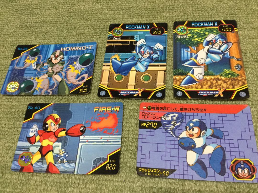 MEGAMAN Trading Cards ロックマン 海外限定トレカ レア2 Mega Man X Trading Cards Series One | 2-Pack Collector Box