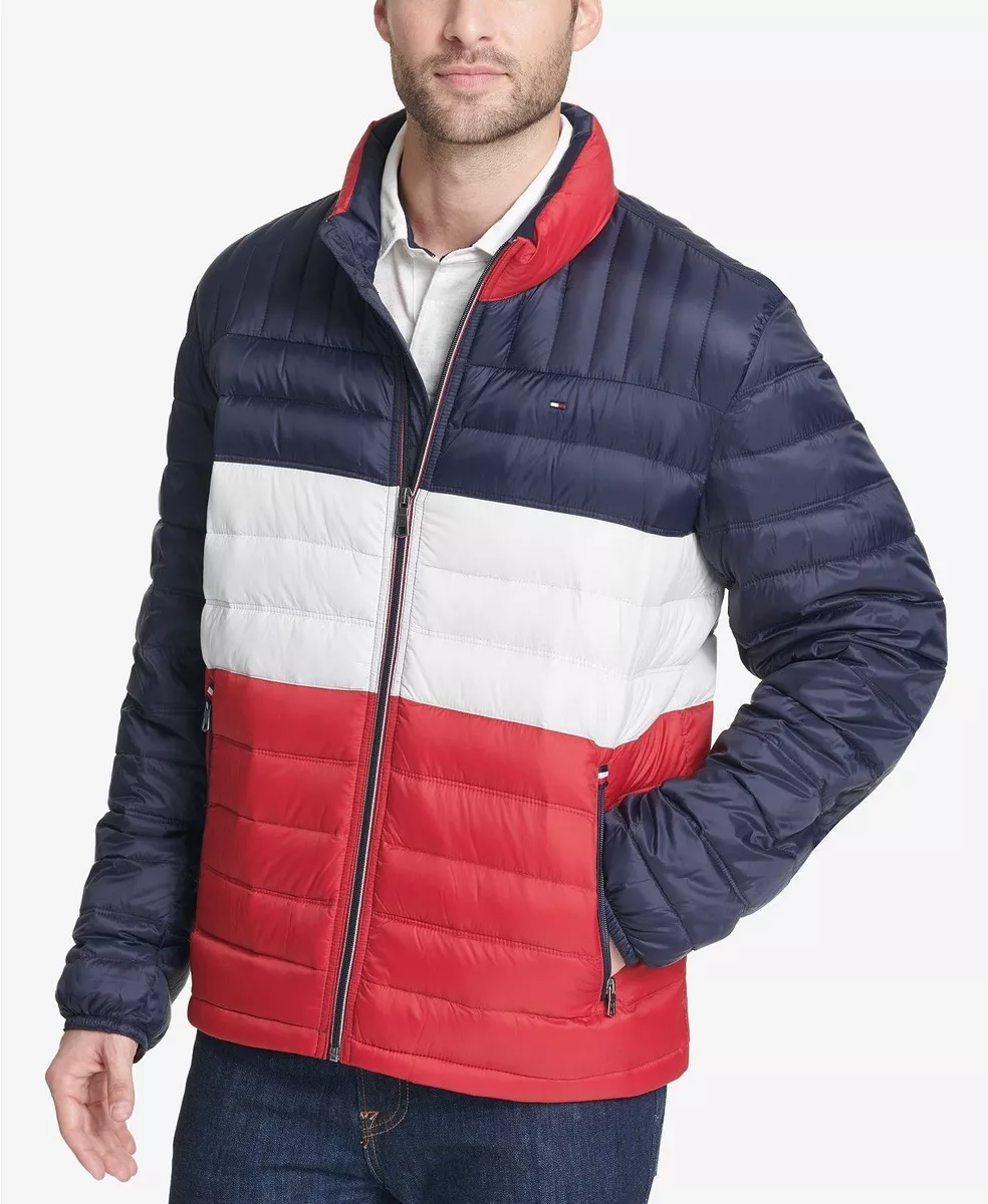 Tommy hilfiger white coat mens sale