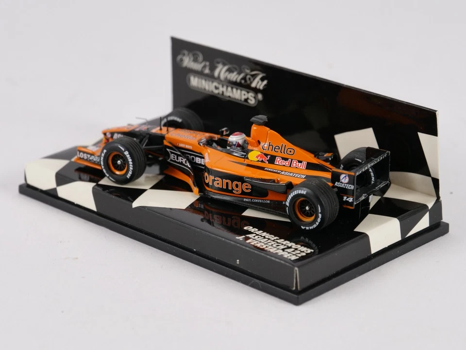 MINICHAMPS 1/43 Arancione Arrows Predecessore A22 Verstappen 400 010014 - Immagine 3 di 4