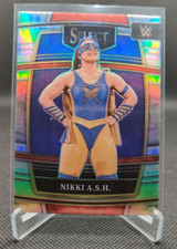 2022 Panini Select WWE Concourse #54  NIKKI A.S.H. Silver Prizm wrestling card