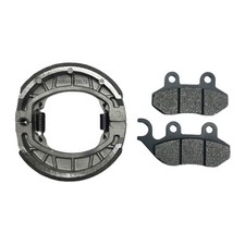 Front Brake Pads & Rear Brake Shoes for SYM Jet 4 50 , 2013 - 2024 models