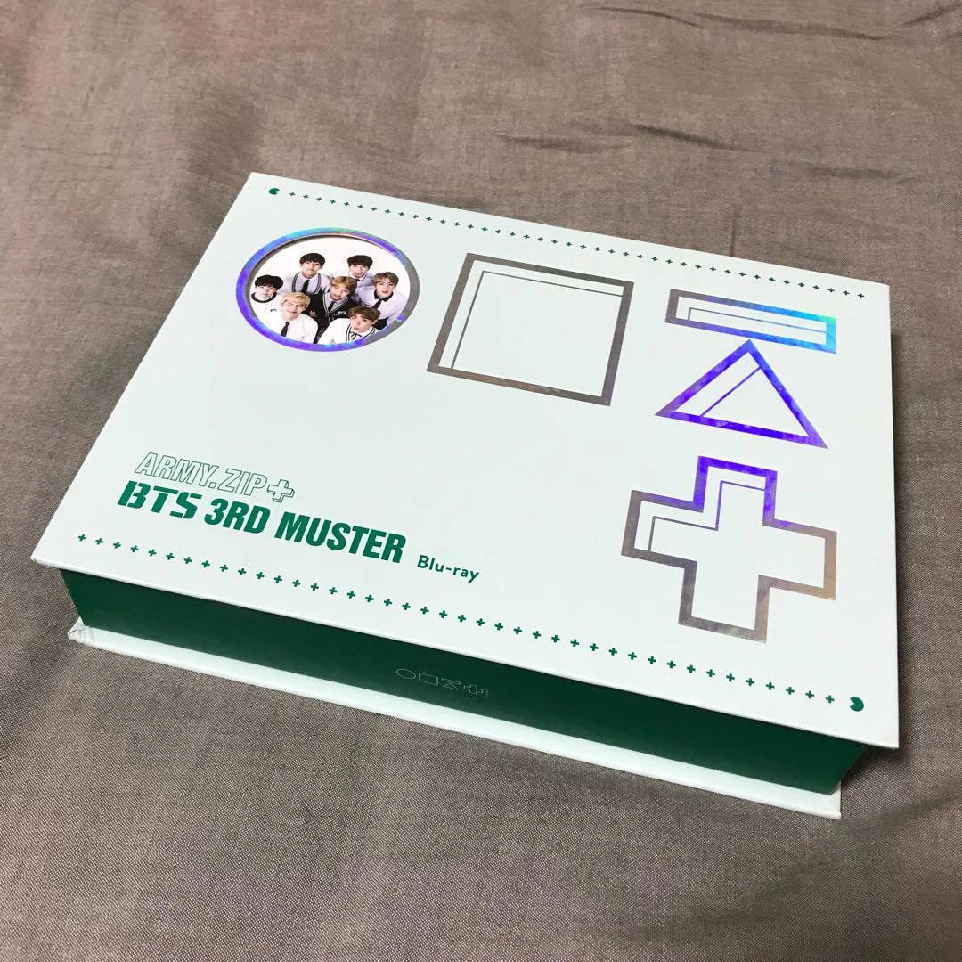 BTS 3RD MUSTER ARMY.ZIP+ Blu-ray 2 Disc Photobook official fanmeeting