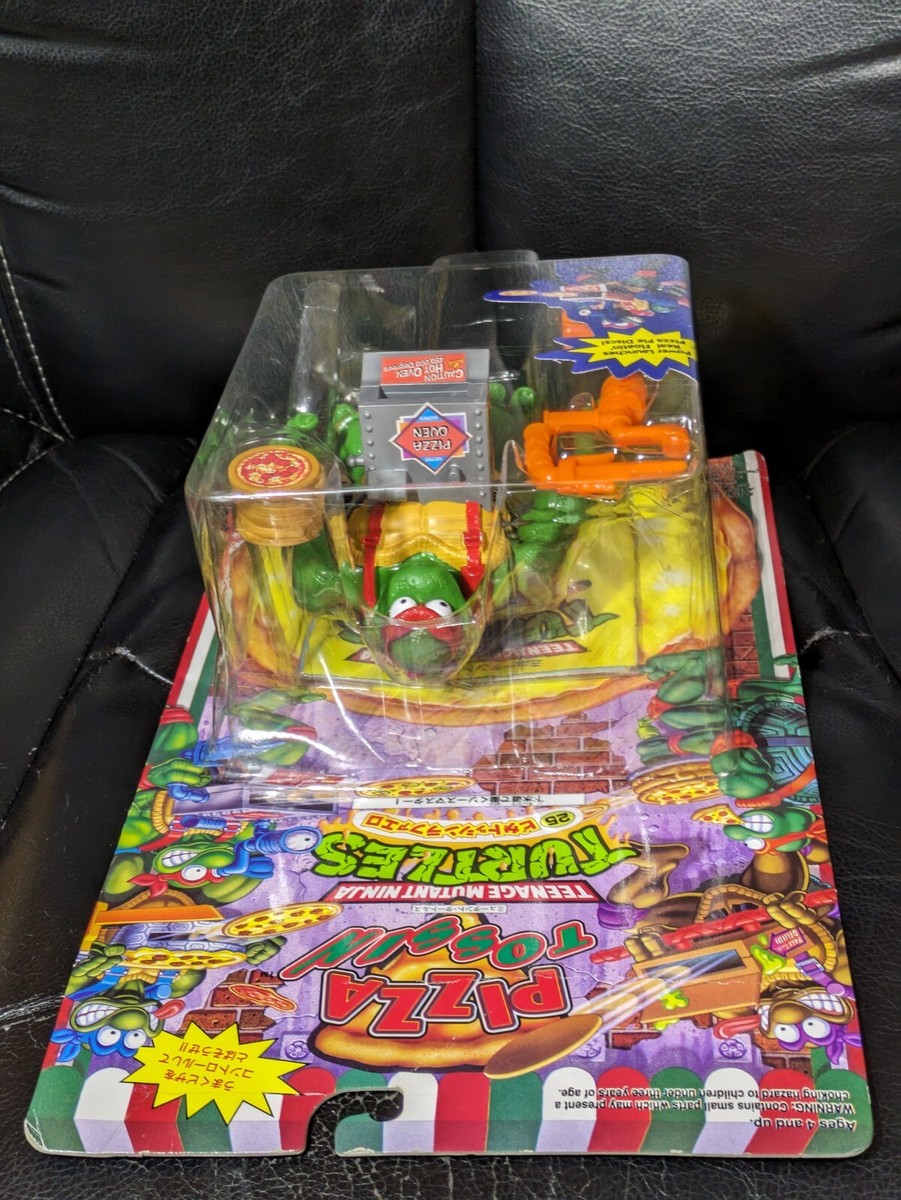 Vintage Japan 1993 Playmates Teenage Mutant Ninja Turtles Pizza