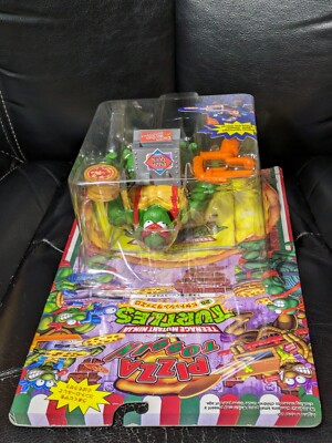 Vintage Japan 1993 Playmates Teenage Mutant Ninja Turtles Pizza