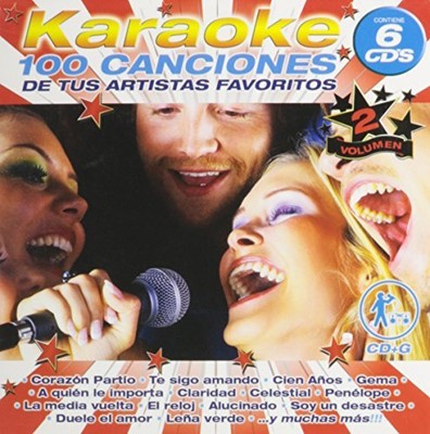 JUANES RBD - Karaoke ''100 Canciones De Tus Artistas Favoritas'' [import] - 6 CD