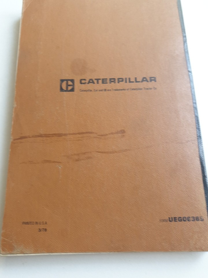 Caterpillar 910 Wheel Loader parts Book Genuine CAT 80U1 TO 80U6734
