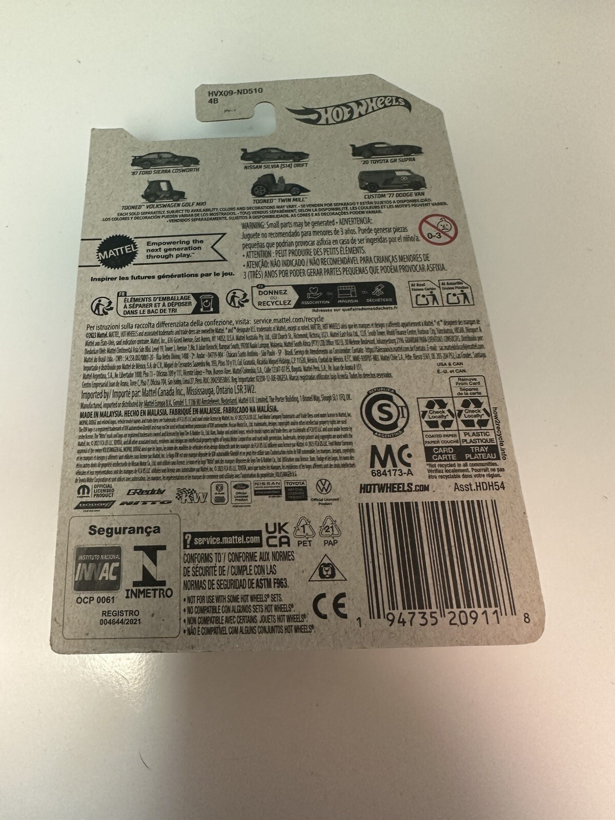 Hot Wheels 56th 2024 Anniversary Pearl & Chrome Custom '77 Dodge Van #6/6 CHASE! thumbnail 2