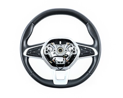 STEERING WHEEL COVER WITH LEATHER FOR RENAULT CLIO 5 YEAR 2021 NEW LEATHER