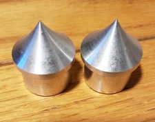 Yamaha Blaster HPM Powersports Billet Frame Plugs (pair) "SPIKED" *BLING*
