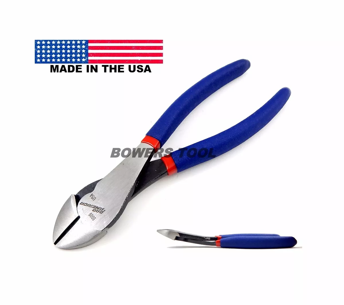 Angled diagonal sales cutters