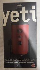 Blue Yeti Usb Microphone - Satin Red - Boxed