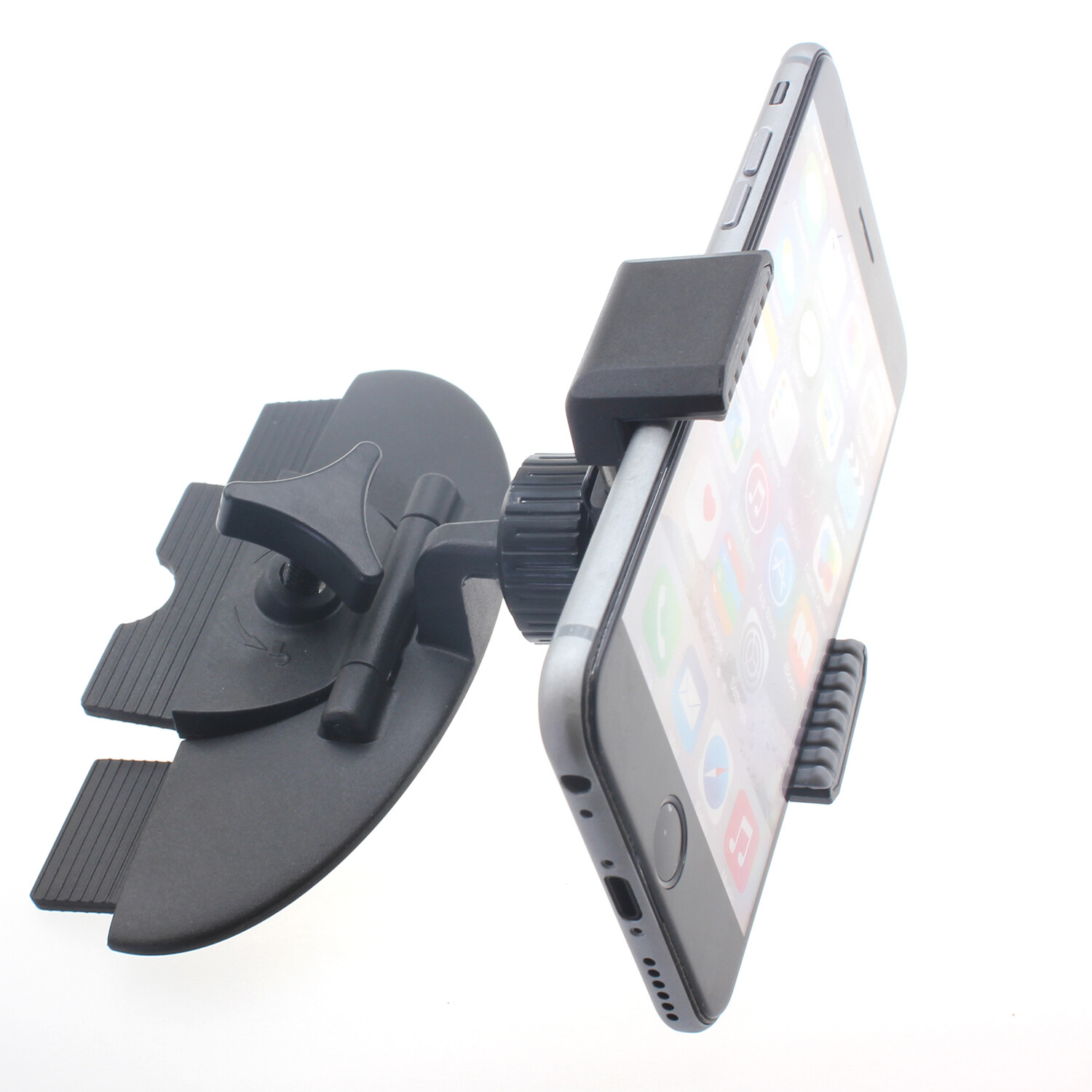 Car Mount CD Slot Holder Cradle Swivel Dock Strong Grip for 