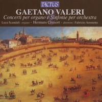 Audio Cd - Gaetano Valeri - Concerti Per Organo E Sinfonie Per Orchestra - Tact