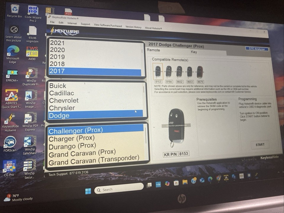 HOTWIRE KEY PROGRAMMING DEVICE | eBay